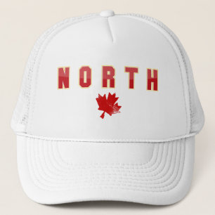 North maple leaf trucker hat