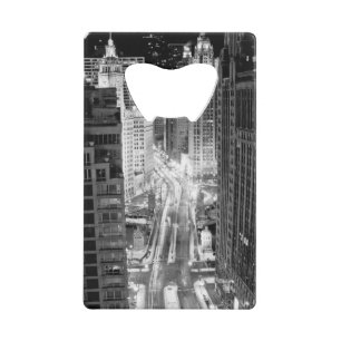 North Michigan Avenue in Chicago after winter