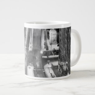 North Michigan Avenue in Chicago after winter Large Coffee Mug