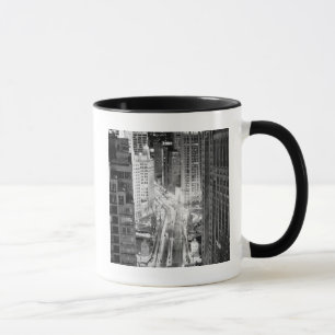 North Michigan Avenue in Chicago after winter Mug