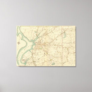 North New York City 7 Canvas Print
