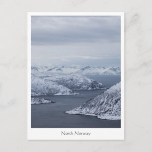North Norway Arctic Landscape Postcard