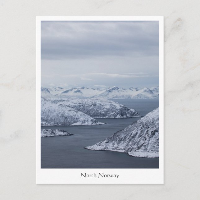 North Norway Arctic Landscape Postcard (Front)
