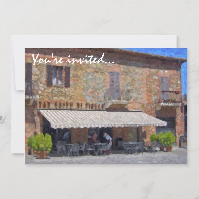 North of Italy Party Invitations (Front)