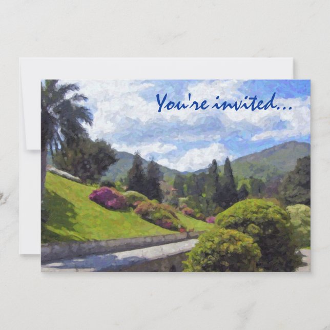 North of Italy Party Invitations (Front)