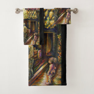 North of the Circus Bath Towel Set