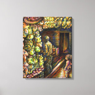 North of the Circus Canvas Print