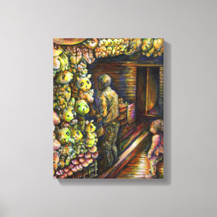 North of the Circus Canvas Print
