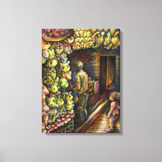 North of the Circus Canvas Print