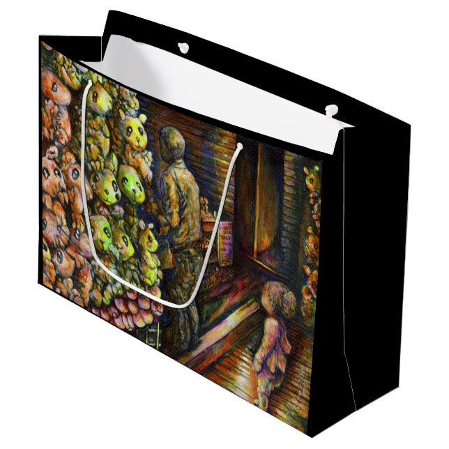 North of the Circus Large Gift Bag (Front Angled)