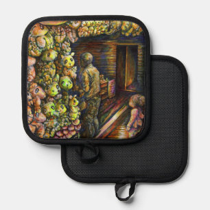 North of the Circus Pot Holder