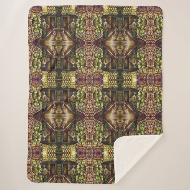 North of the Circus Sherpa Blanket (Front)
