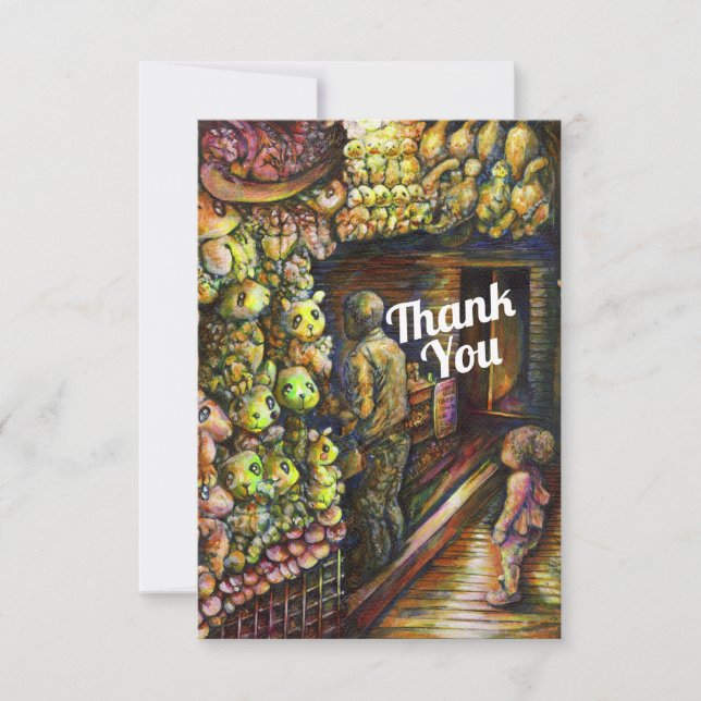 North of the Circus Thank You Card (Front)