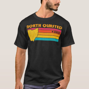 North Olmsted Ohio Vintage Distressed Souvenir T-Shirt