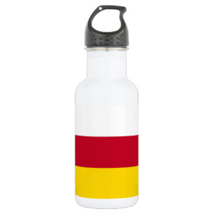 North Ossetia Flag 532 Ml Water Bottle