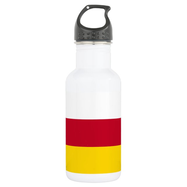 North Ossetia Flag 532 Ml Water Bottle (Front)