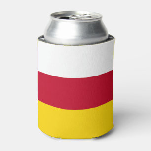 North Ossetia Flag Can Cooler