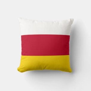 North Ossetia Flag Cushion