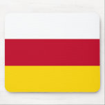 North Ossetia Flag Mouse Pad<br><div class="desc">Patriotic flag of North Ossetia Alania.</div>