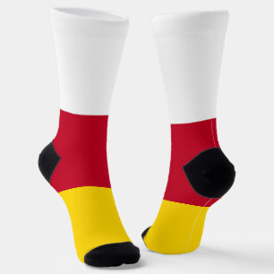North Ossetia Flag Socks