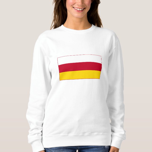North Ossetia Flag Sweatshirt (Front)