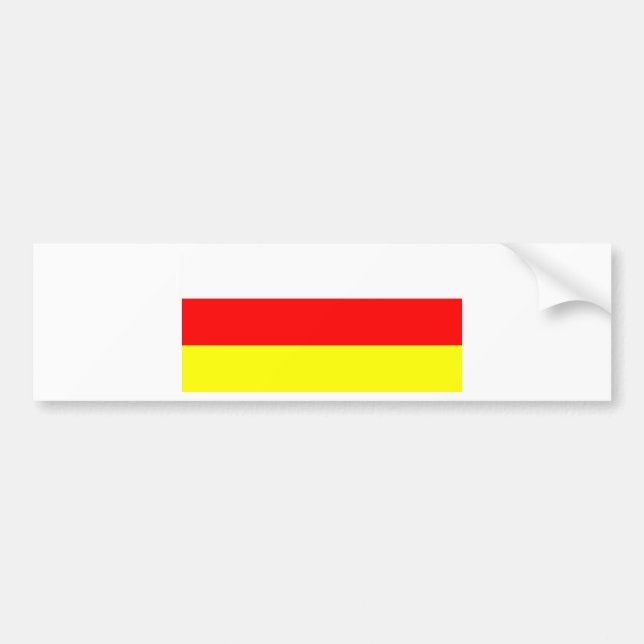 North Ossetia.jpg Bumper Sticker (Front)