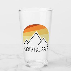 North Palisade California Retro Glass