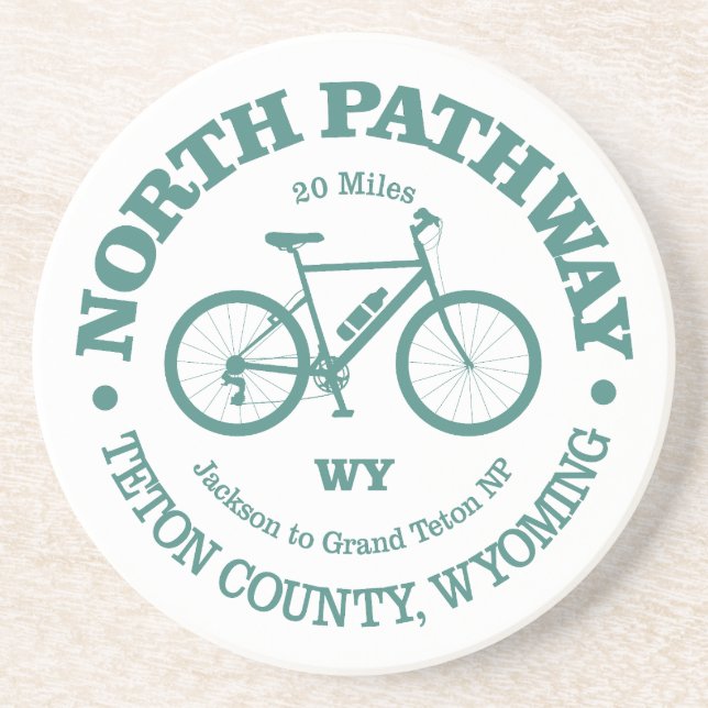 North Pathway (cycling) Coaster (Front)