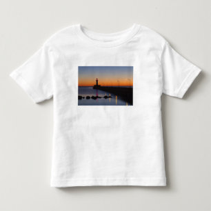 North pier Lighthouse in Duluth, Minnesota, Toddler T-Shirt