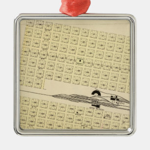 North Platte, Nebraska Metal Tree Decoration