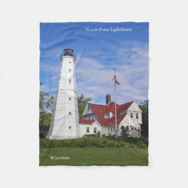 North Point Lighthouse blanket (Front)