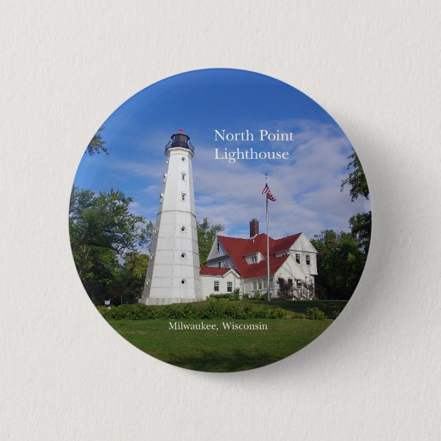 North Point Lighthouse button (Front)