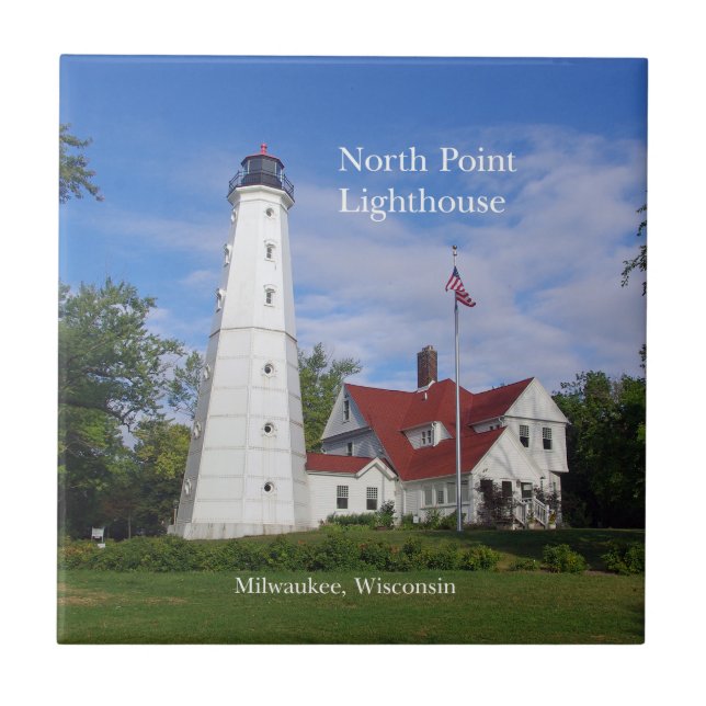 North Point Lighthouse tile (Front)