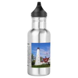 North Point Lighthouse water bottle