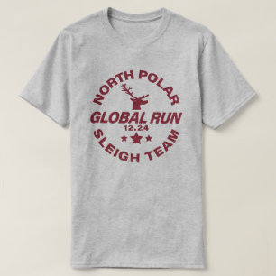 North Polar Sleight Team - Global Run T-Shirt