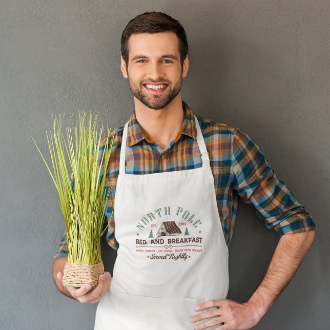 North Pole Bed and Breakfast  Standard Apron (North Pole Bed and Breakfast Standard Apron)