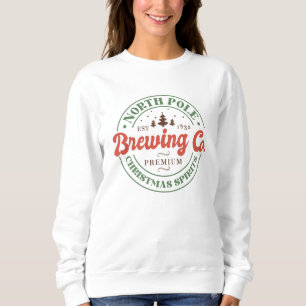 North Pole Brewing Co - Christmas Spirit Sweatshirt
