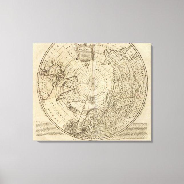 North Pole Canvas Print (Front)