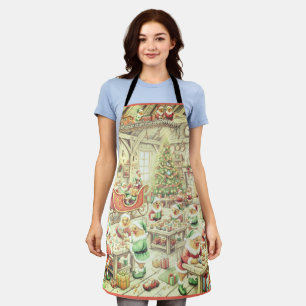 North Pole Chickens, Apron