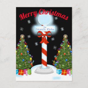 North Pole Christmas Postcards