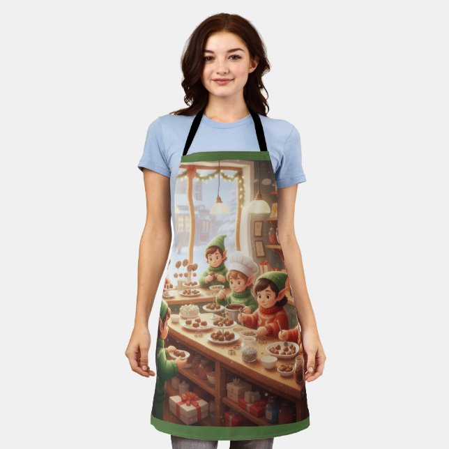 North Pole Confectionary, Apron (Worn)