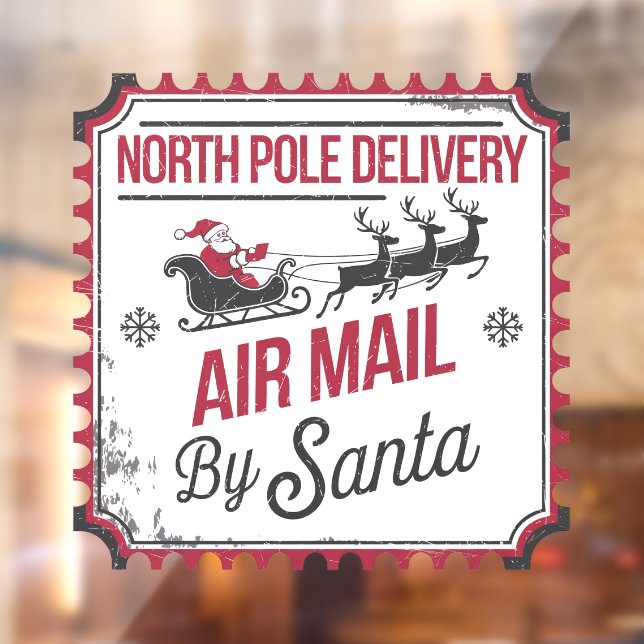 North Pole delivery air mail vintage (Sheet 2)