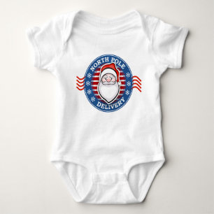 North Pole Delivery Baby Bodysuit