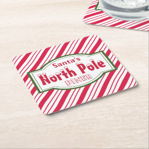 North Pole  Diner Coasters