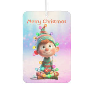 North Pole Elf Celebration Christmas Magic Car Air Freshener
