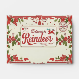 North Pole Express Envelope   Santa Letter Mail