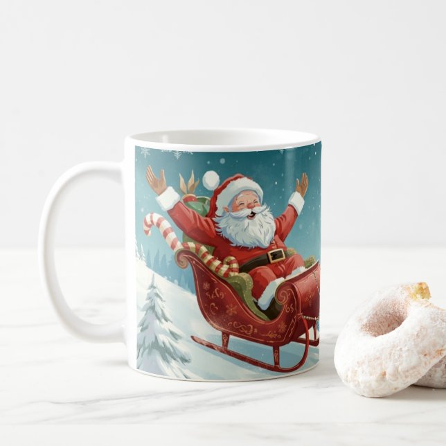 North Pole Express Mug (With Donut)