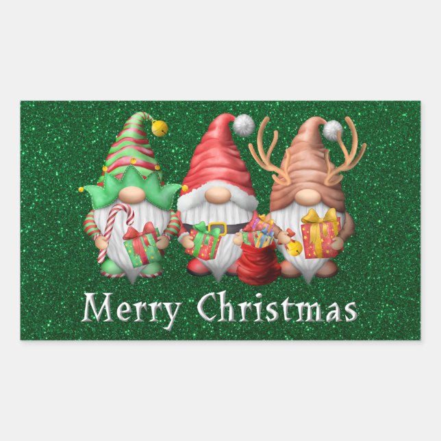 North Pole Gnomes Trio Stickers (Front)