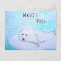 North Pole Harp Seal