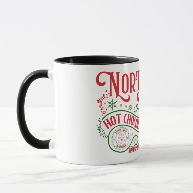 North Pole Hot Chocolate Mug (Left)